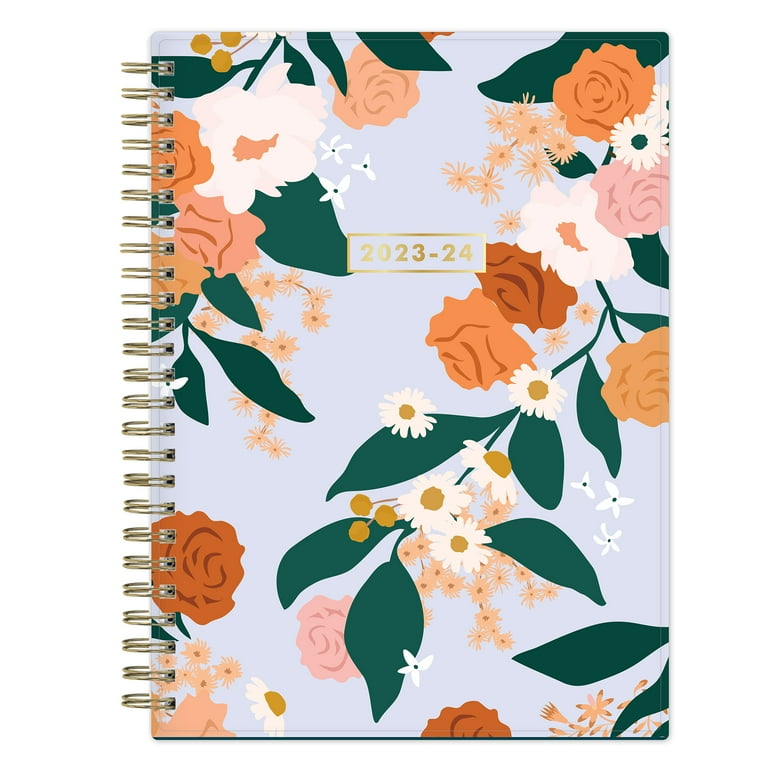 2023-2024 Weekly Monthly Planner Notes, 5.875x8.625, Fox & Fallow