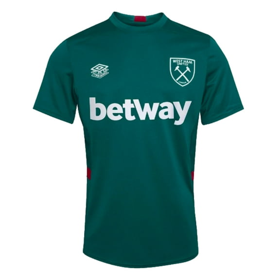 2023-2024 West Ham Training Jersey (Alexanderite)