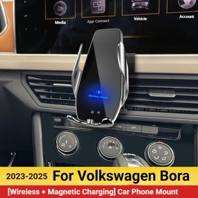 2023-2025 For VW Bora Mobile Phone Holder Wireless Charger Car Mount Bracket GPS Support