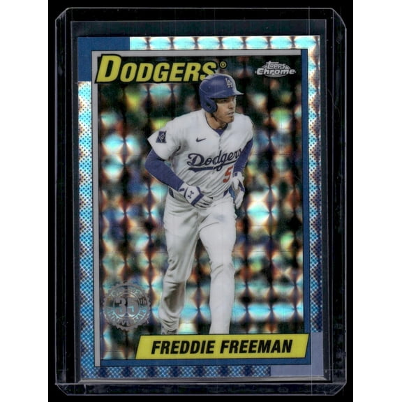 2023 2025 Topps Chrome Update Freddie Freeman #90CU-6 Geometric