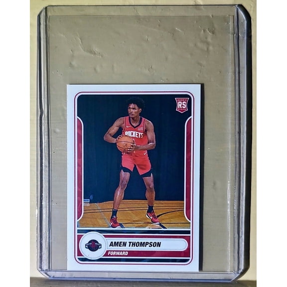 2023-24 Amen Thompson Panini NBA Basketball #337 Sticker Houston Rockets
