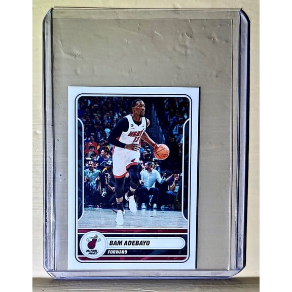 2023-24 Bam Adebayo Panini NBA Basketball #208 Sticker Miami Heat