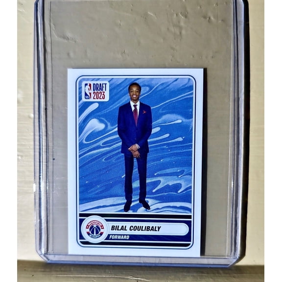 2023-24 Bilal Coulibaly Panini NBA Draft Rookie Draft RoBasketball #85 Sticker
