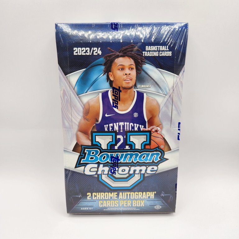 2023-24 Bowman University Chrome Basketball Trading Sports Cards 
