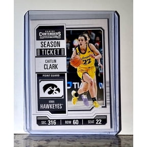2023-24 Caitlin Clark Panini Contenders #CC2 Season Ticket Card Iowa Hawkeyes