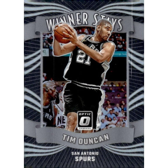 2023-24 DONRUSS OPTIC WINNER STAYS HOLO #5 TIM DUNCAN SAN ANTONIO SPURS