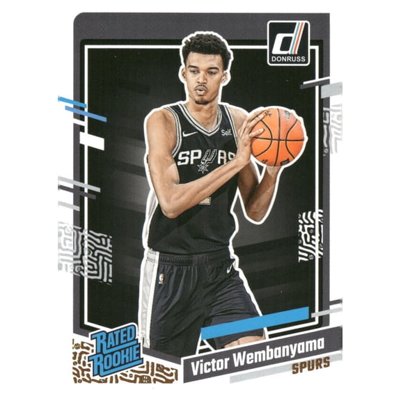 2023-24 Donruss #220 Victor Wembanyama Rated Rookie RC Rookie San Antonio Spurs NBA Basketball Base Trading Card