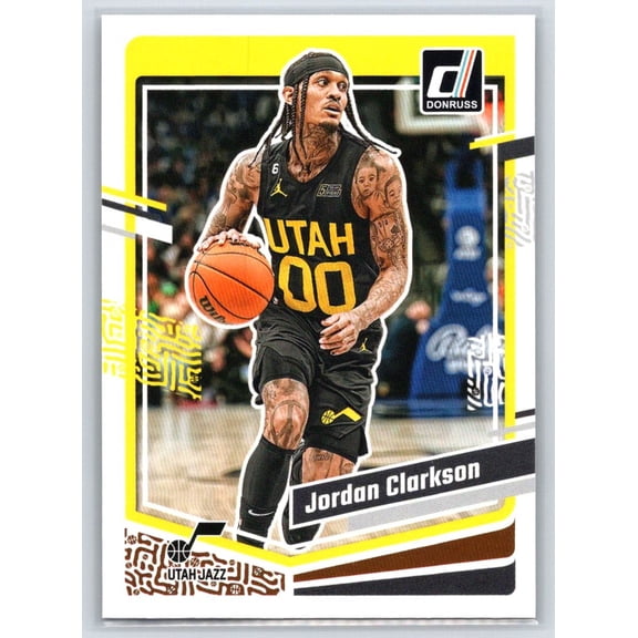 2023-24 Donruss Jordan Clarkson Utah Jazz #113 Basketball Card
