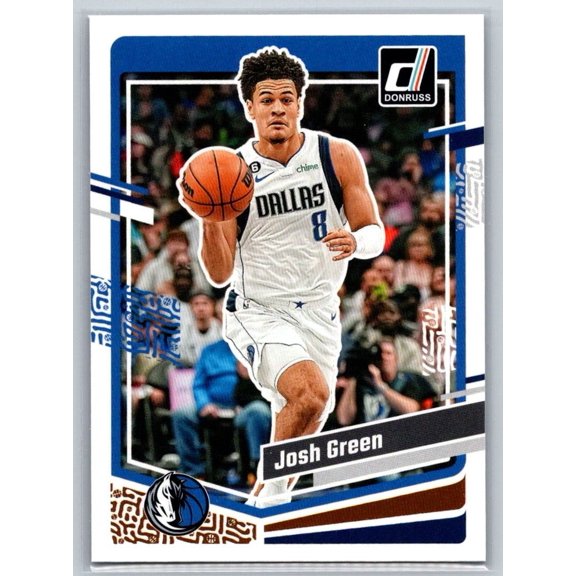 Near Mint 2023-24 Donruss Josh Green #129 Dallas Mavericks Basketball Card