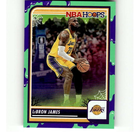 2023-24 Hoops Haunted Slime #149 LeBron James Los Angeles Lakers NBA Basketball Trading Card