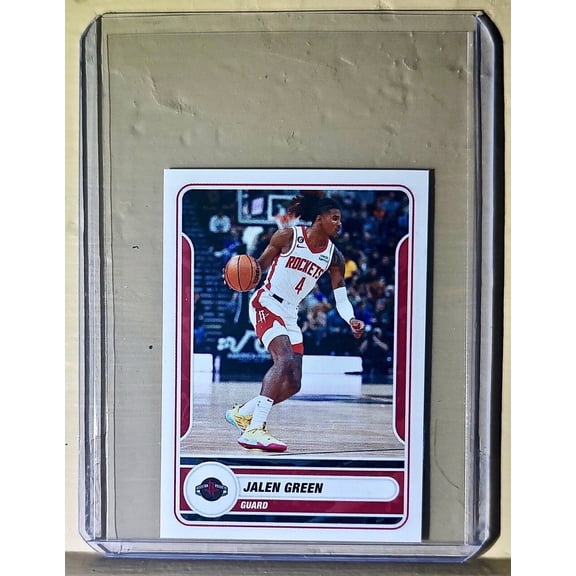 2023-24 Jalen Green Panini NBA Basketball #338 Sticker Houston Rockets