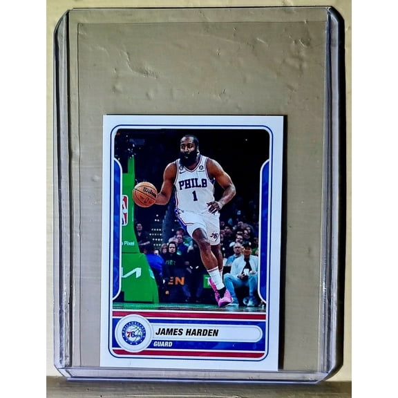 2023-24 James Harden Panini NBA Basketball #260 Sticker Philadelphia 76ers