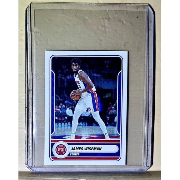 2023-24 James Wiseman Panini NBA Basketball #186 Sticker Detroit Pistons