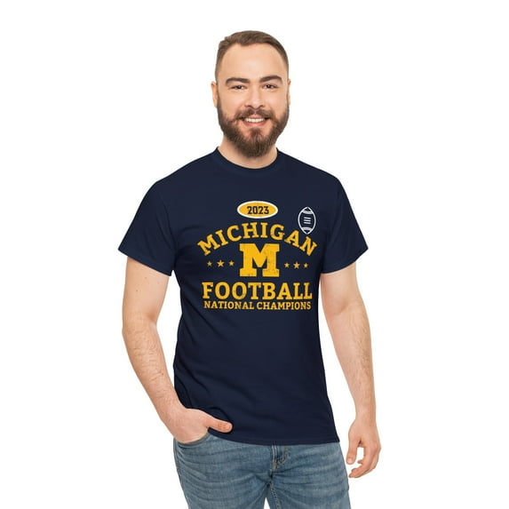 2023-24 Michigan Football national champions-Unisex Heavy Cotton Tee