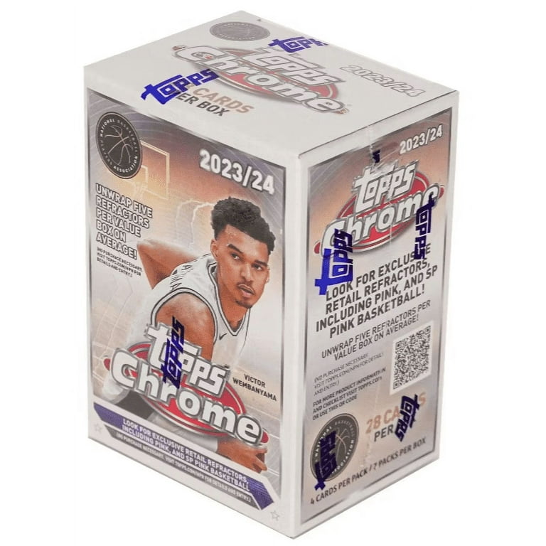 2023-24 NBA Topps Chrome Basketball Value Box! (Blaster Box