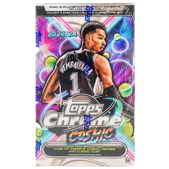 2023 24 nba topps cosmic chrome basketball hobby box walmart