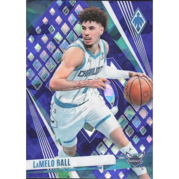 2023-24 PANINI PHOENIX PHOENIX BLUE ICE #140 LAMELO BALL CHARLOTTE HORNETS