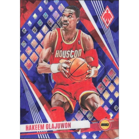 2023-24 PANINI PHOENIX PHOENIX BLUE ICE #197 HAKEEM OLAJUWON HOUSTON ROCKETS