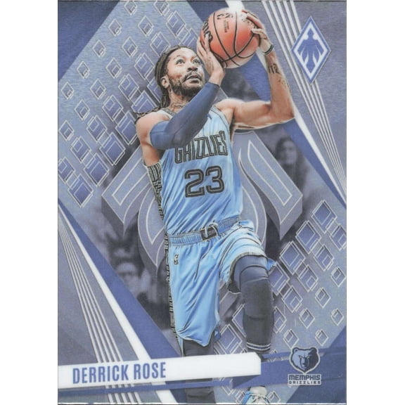 2023-24 PANINI PHOENIX SILVER #31 DERRICK ROSE MEMPHIS GRIZZLIES