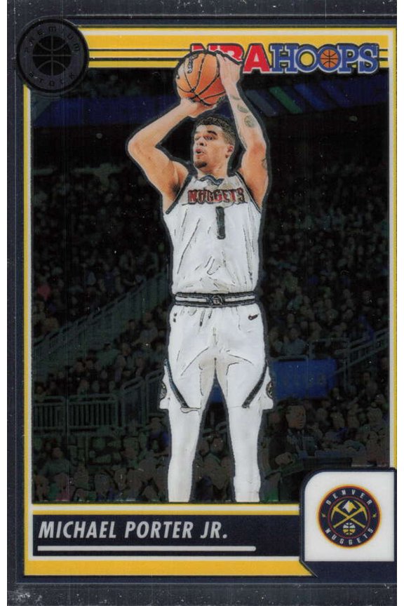 2023-24 PANINI PREMIUM STOCK #113 MICHAEL PORTER JR. DENVER NUGGETS