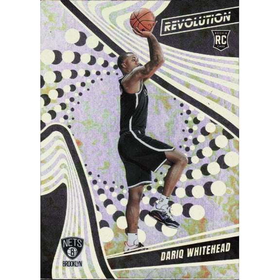 2023-24 PANINI REVOLUTION AVALANCHE #123 DARIQ WHITEHEAD RC BROOKLYN NETS