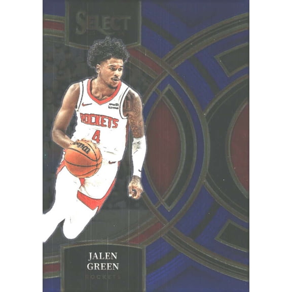 2023-24 PANINI SELECT BLUE #159 JALEN GREEN PREMEIR LEVEL HOUSTON ROCKETS