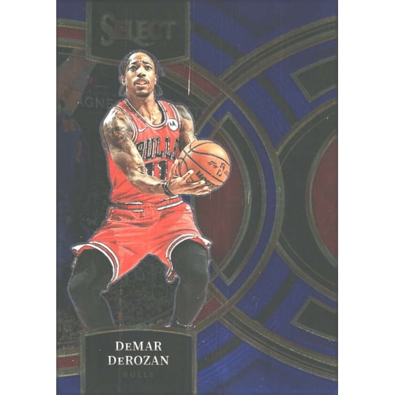 2023-24 PANINI SELECT BLUE #191 DEMAR DEROZAN PREMEIR LEVEL CHICAGO BULLS