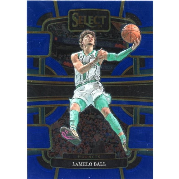 2023-24 PANINI SELECT BLUE #53 LAMELO BALL CONCOURSE CHARLOTTE HORNETS