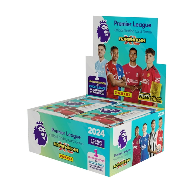 2023-24 Panini Adrenalyn XL Premier League Cards - 36-Pack Box (216 Cards)  