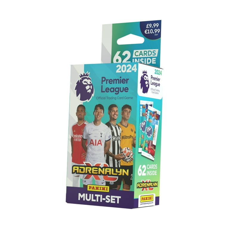 2023-24 Panini Adrenalyn XL Premier League Cards - Blaster Box (60 Cards,  Online Coin + LE) 