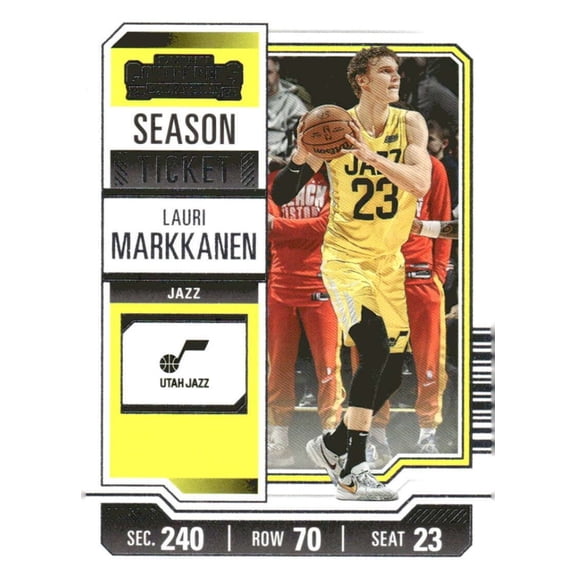 2023-24 Panini Contenders Season Ticket Retail #3 Lauri Markkanen NM-MT Basketball Card Utah Jazz NBA Basketball Trading Card