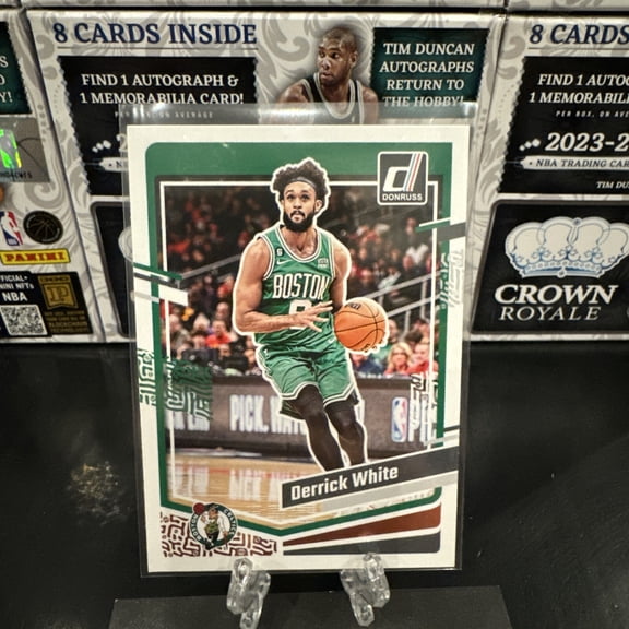 2023-24 Panini Donruss Derrick White #3 Base Set Donruss