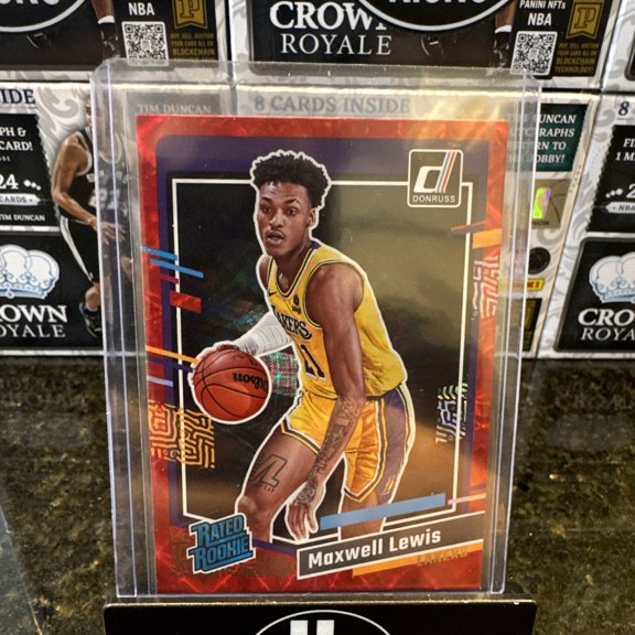 2023-24 Panini Donruss Maxwell Lewis #235 Red Parallel/Variety Base Set Donruss