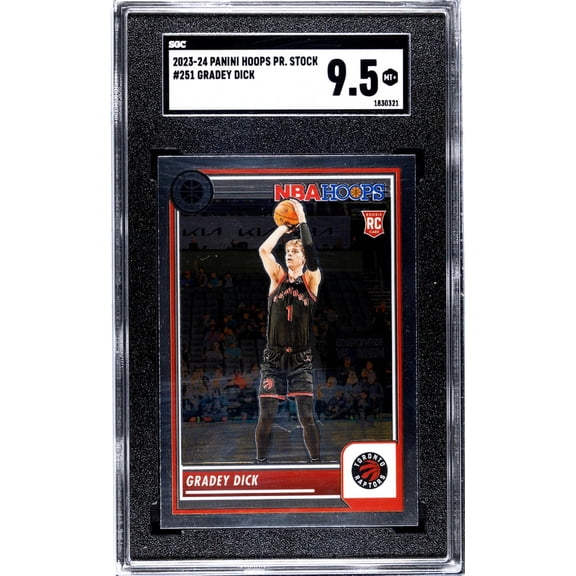 2023-24 Panini Hoops Gradey Dick #251 RC SGC 9.5