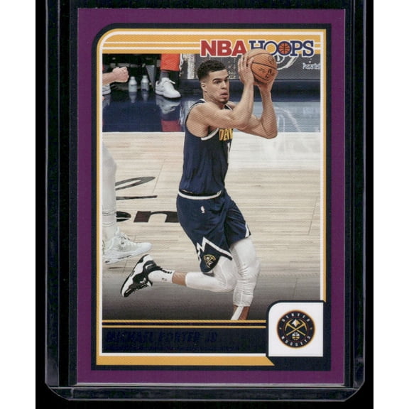 2023-24 Panini Hoops Michael Porter Jr. #213 Purple Denver Nuggets Basketball Card
