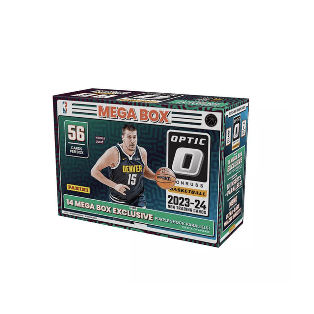 2023-24 Panini NBA Basketball Donruss Optics Trading Cards Mega Box ...