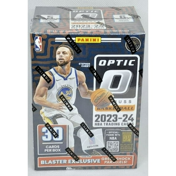 2023-24 Panini NBA Donruss Optic Basketball HOBBY EXCLUSIVE Blaster Box! (Green Shock Parallels!)