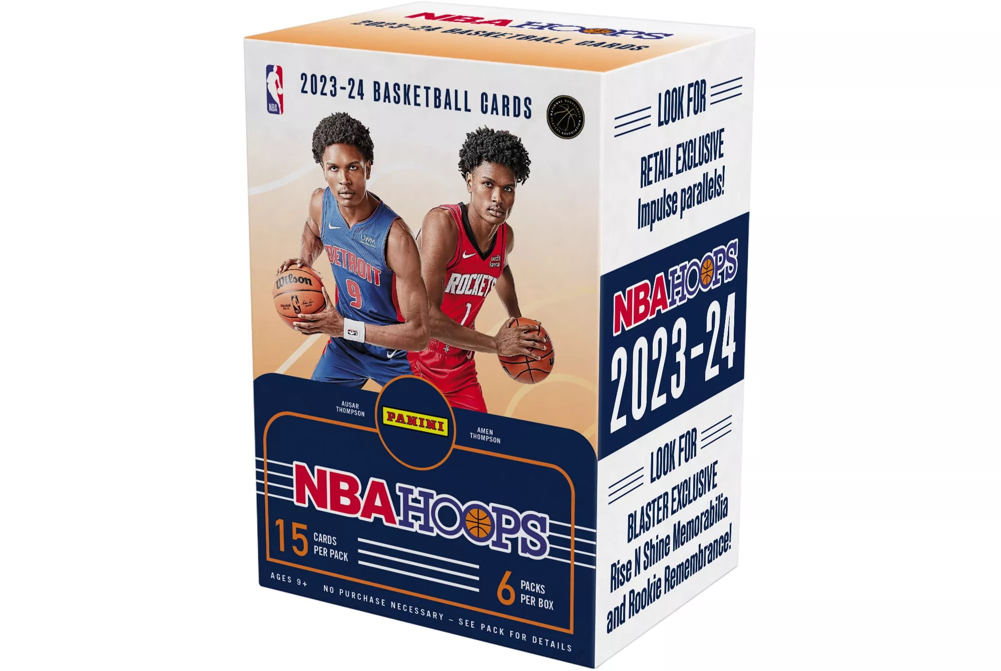 2023-24 Panini NBA Hoops Blaster Box Trading Cards - Walmart.com