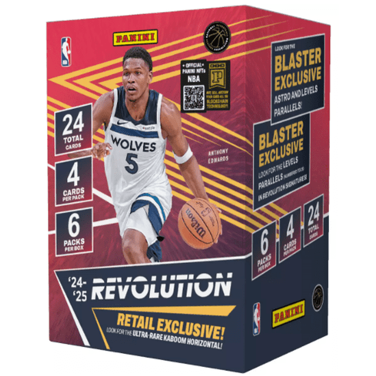 2023-24 Panini NBA Revolutions Basketball Trading Card Blaster Box