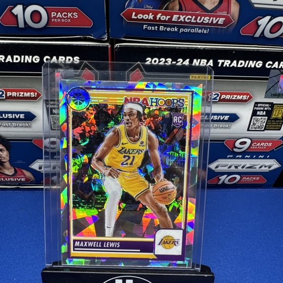 2023-24 Panini Nba Hoops Premium Stock Maxwell Lewis #56 Ice Prizm Parallel/Variety Rookie Base Set