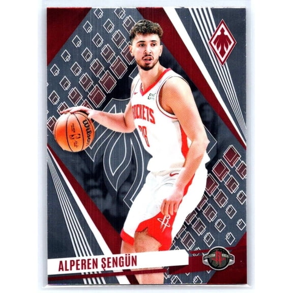 2023-24 Panini Phoenix Alperen Sengun #182 Houston Rockets Basketball Card