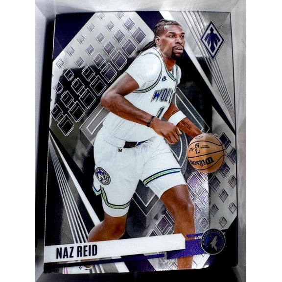 2023-24 Panini Phoenix Naz Reid Basketball Card Minnesota Timberwolves Minnesota Timberwolves NBA Basketball Trading Card