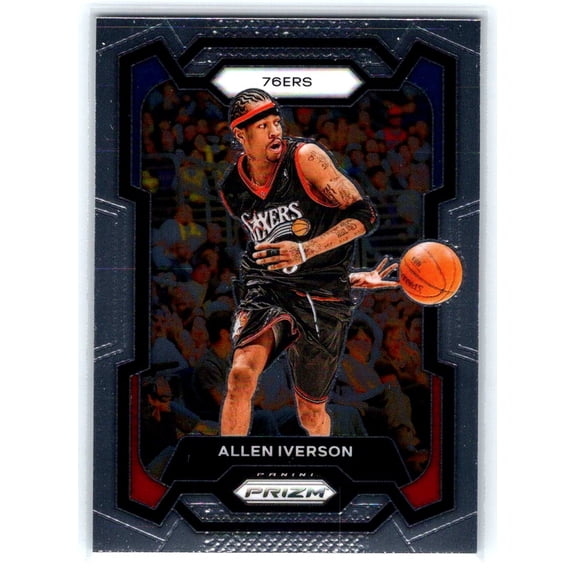 2023-24 Panini Prizm Allen Iverson #184 Philadelphia 76ers Basketball Card
