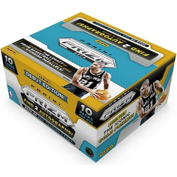2023-24 Panini Prizm Deca Basketball Trading Cards Hobby Box