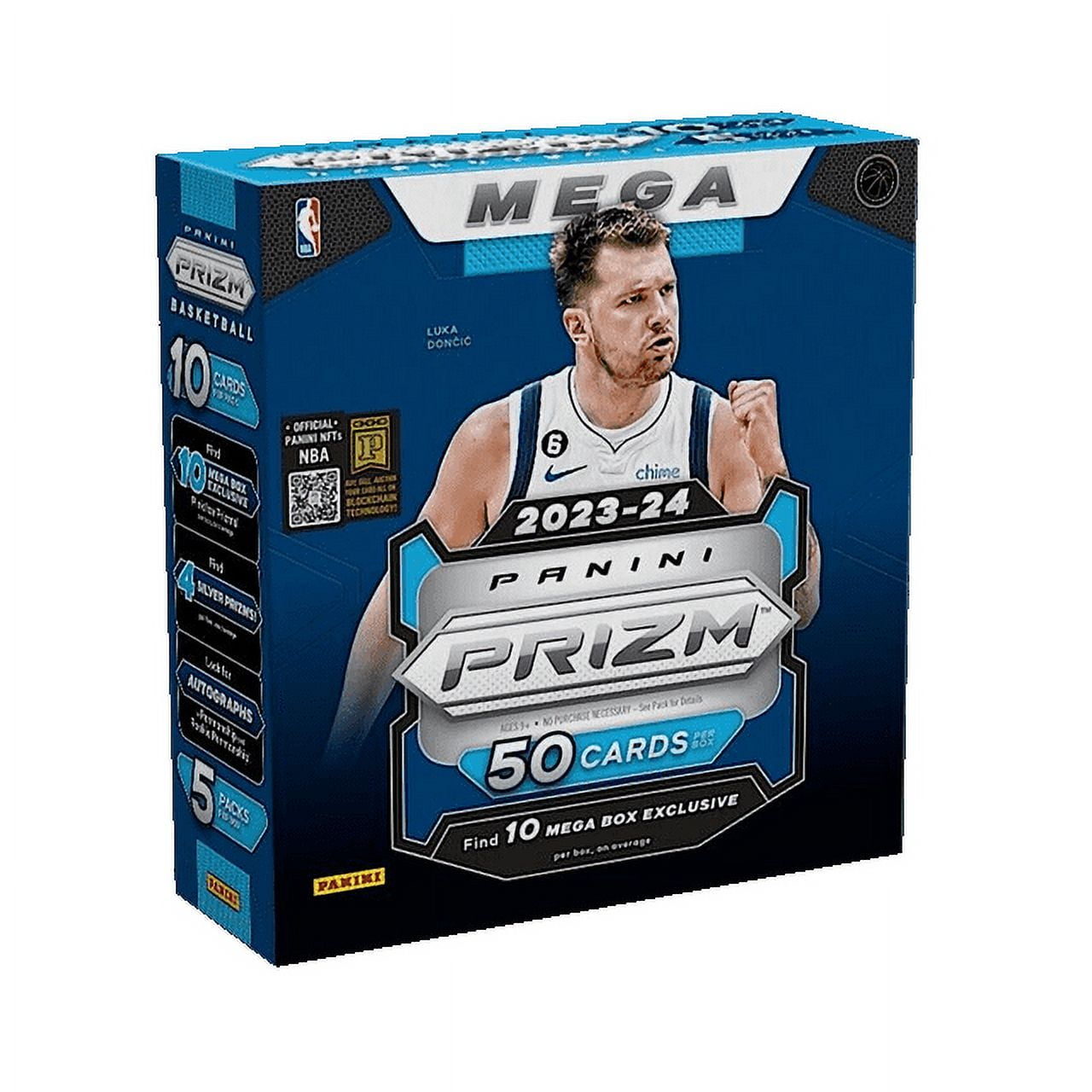 2023-24 Panini Select Basketball Mega Box Blue and Pink Cracked 