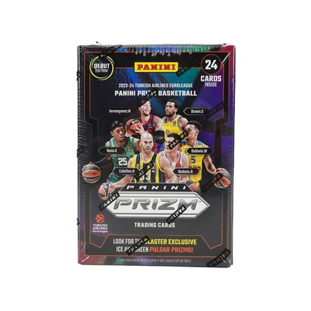 2023-24 Panini Prizm Turkish Airlines EuroLeague Basketball Blaster Box