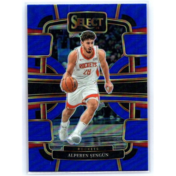 2023-24 Panini Select Alperen Sengun #13 Blue Prizms Houston Rockets NBA BASKETBALL Trading Card