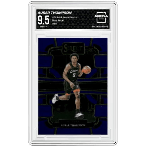 2023-24 Panini Select Ausar Thompson #95 Blue Retail Arena Club 9.5