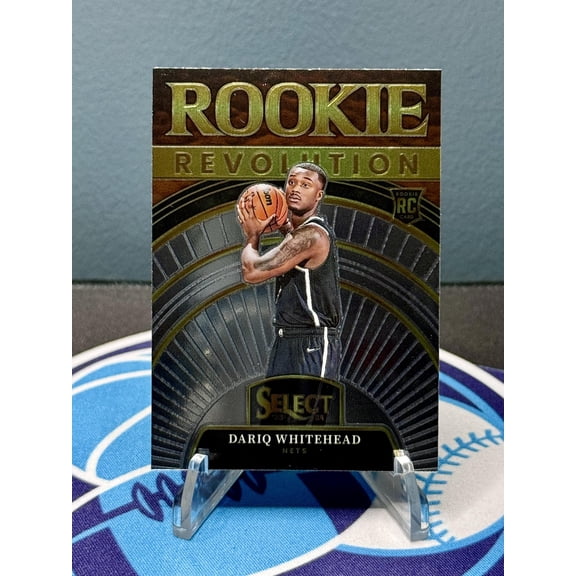 2023-24 Panini Select Rookie Revolution Dariq Whitehead Brooklyn Nets #30 Basketball Card