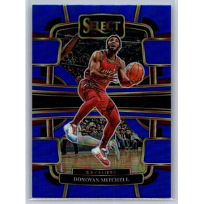 2023-24 Panini Select Blue Prizms Donovan Mitchell #38 Basketball Card